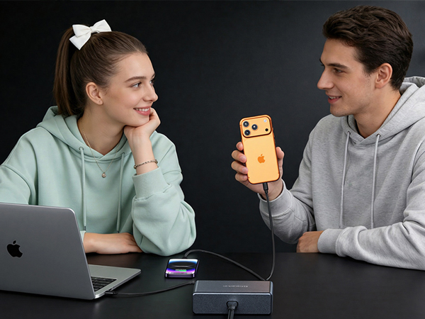 retractable charger station