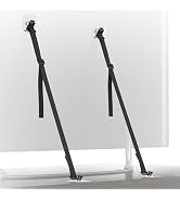 2 Pcs Tv Safety Straps Adjustable,No Drill Anti Tip Furniture Anchors for Baby Proofing,Adhesive/...