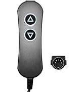 Mulin MLSK111-A1 2 Button 5 Pin Lift Chair Remote with USB and Backlight for Okin, Limoss, Kaidi,...