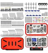 GOANDO Fishing Lures Fishing Gear Tackle Box Fishing Attractantsfor Bass Trout Salmon Fishing Acc...
