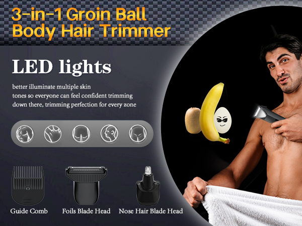 Manscape Body Trimmer for Men