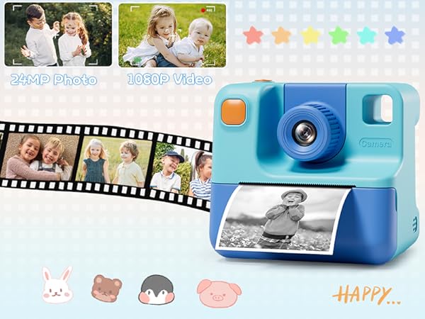 instant print camera for kids
