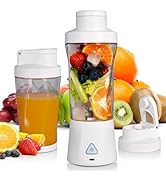 Personal Blender Wireless 24oz Cordless Mini 360 Watt Portable Blender-for Smoothies Freshly Sque...