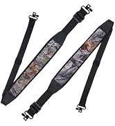 Rifle Sling 2 Pack, Anglecai Gun Sling 2 Point Sling with Swivels Shotgun Sling Neoprene Padded, ...