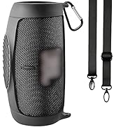 Silicone Case Cover for JBL Charge 5 Portable Bluetooth Speaker, Travel Gel Soft Skin,Waterproof ...