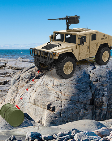 rc military vehicles