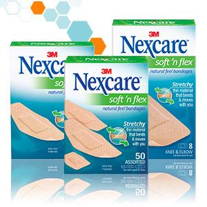 Nexcare Soft N Flex Bandages