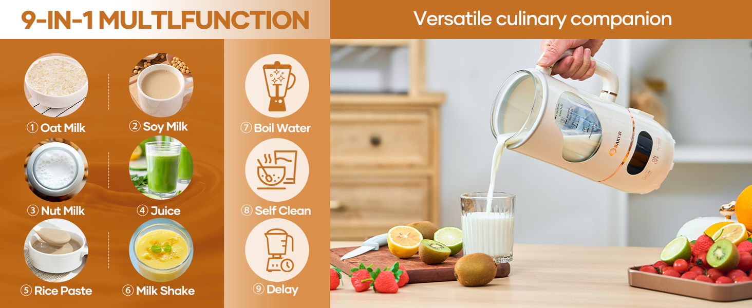 almond cow milk machine maker