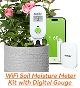 WiFi Digital Gauge Soil Moisture Meter