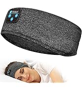 Sleeping Headphones Bluetooth Headband, Perytong Soft Sleep Headphones Headbands,Long Time Play S...