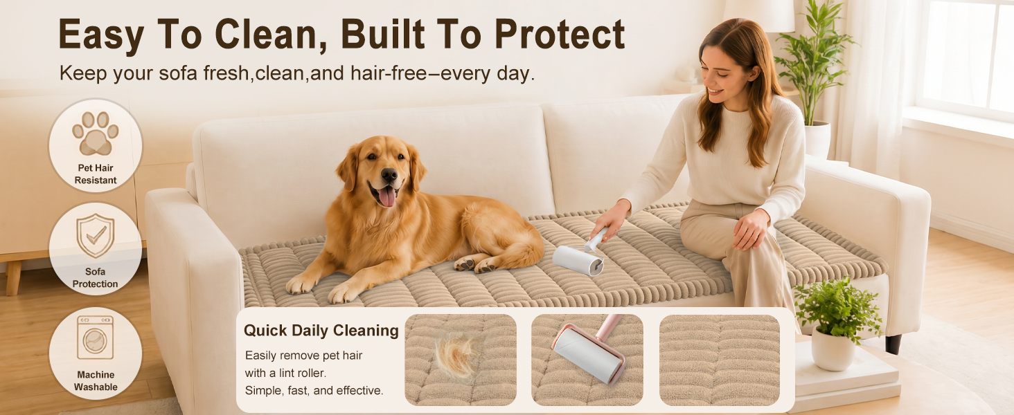 Easy To Clean, Built To Protect