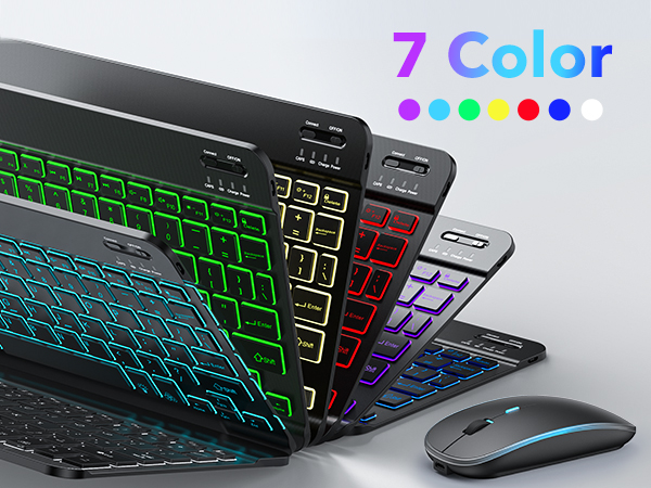 7 Light Colors, 2 Light Modes