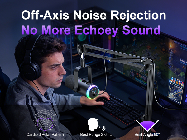 Dynamic Gaming Microphone
