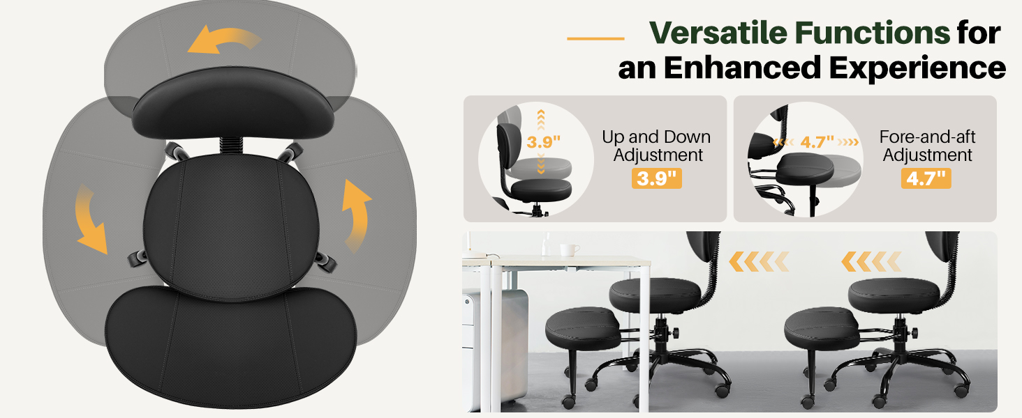 ergonomic cross legged chair