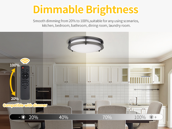 dimmable ceiling light