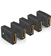 DIOOEER 8K HDMI Coupler Connector 5-Pack, HDMI 2.1 Female to Female Adapter 8K@60Hz HDMI Connecto...