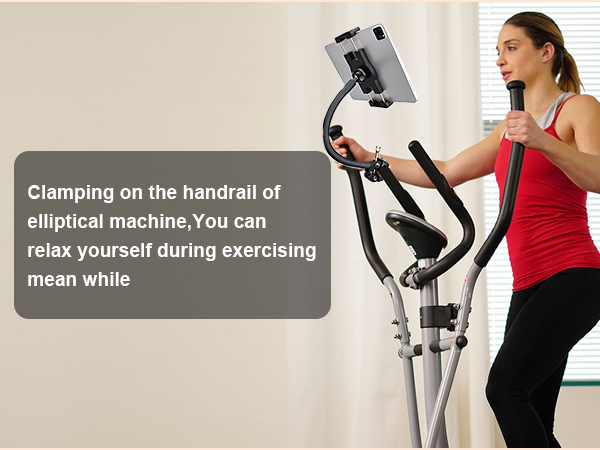 Elliptical tablet holder