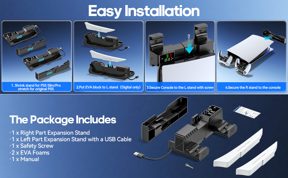 PS5 Horizontal Cooling Station
