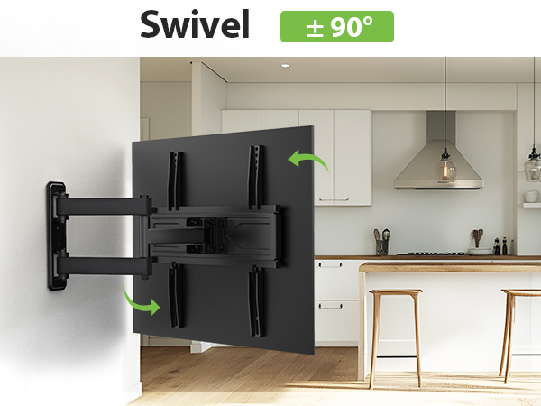 Swivel tv wall mount