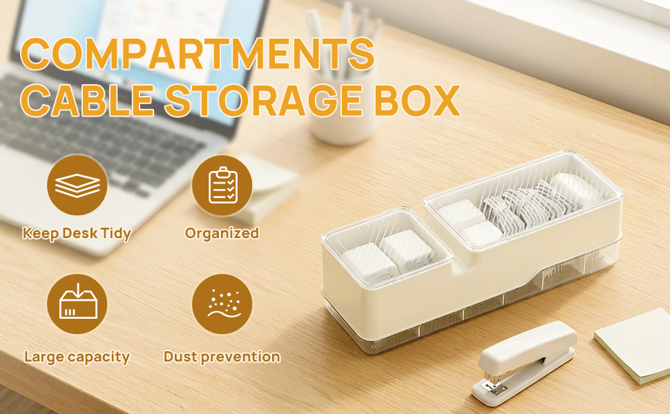 cord organizer box