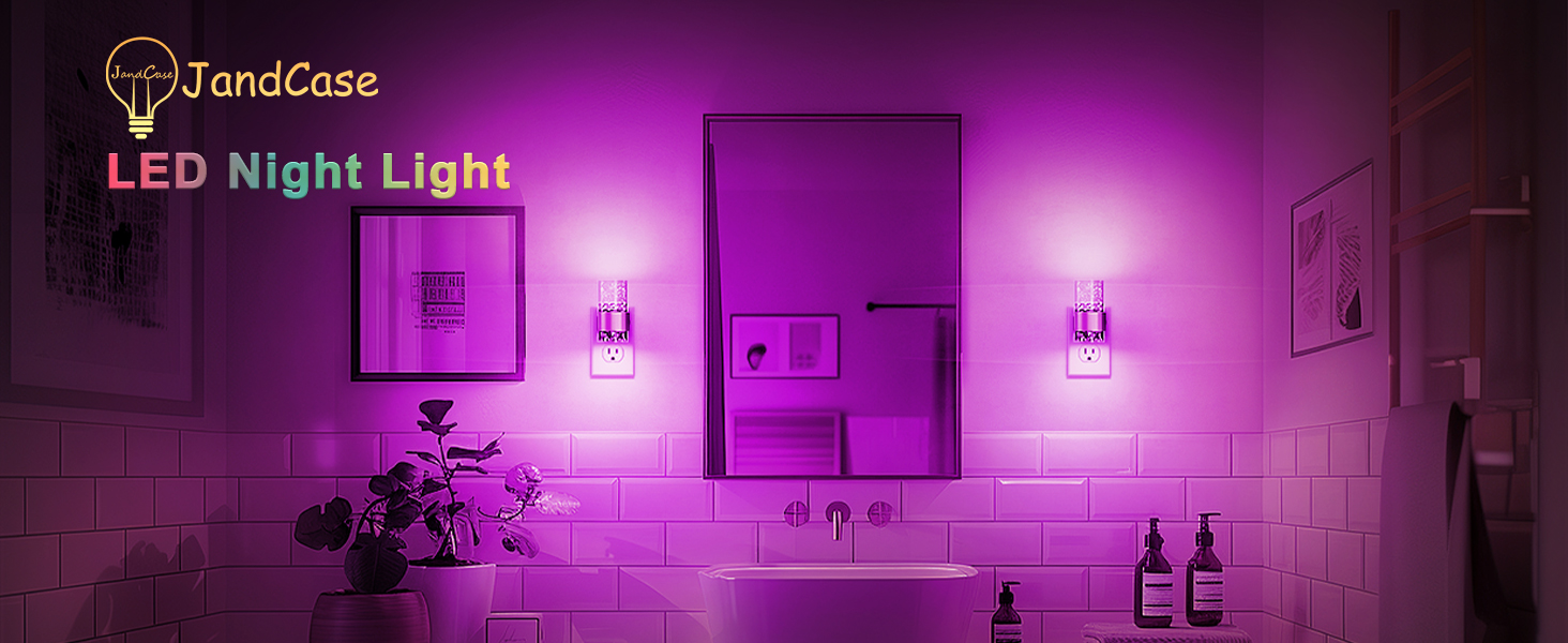 night lights plug into wall led color nightlight