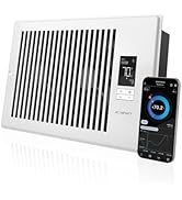 AC Infinity AIRTAP T6 White, Register Booster Fan for 6” x 10” Register Holes, Improves Heating &amp;...