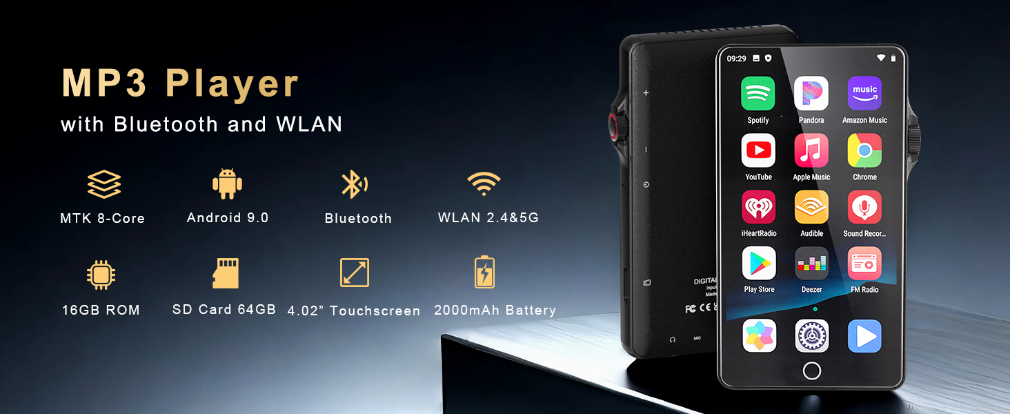 mp3 player Bluetooth