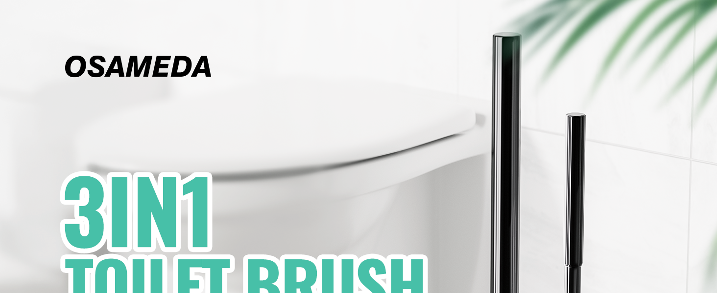 Toilet Brush and Plunger Set