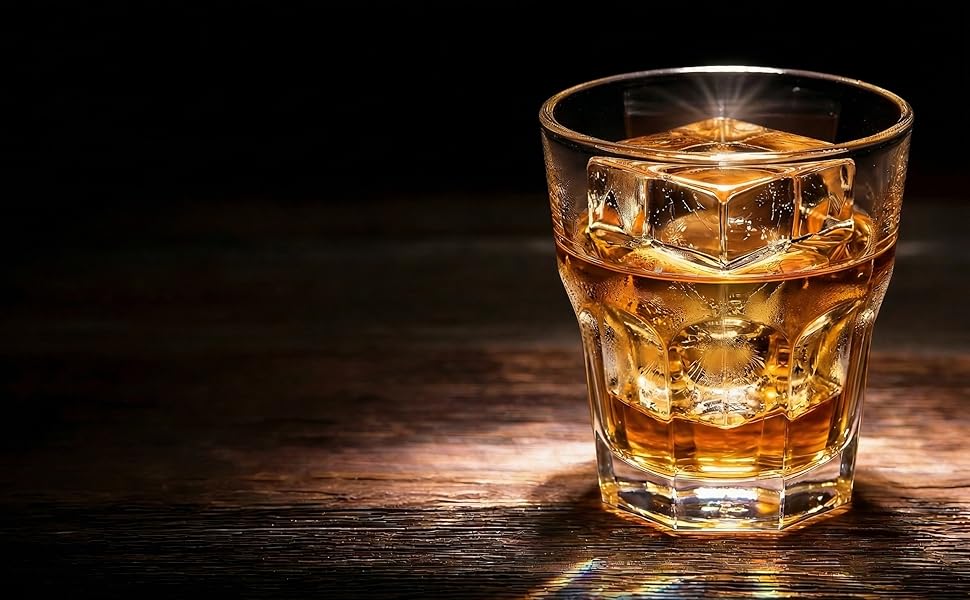 clear ice cube