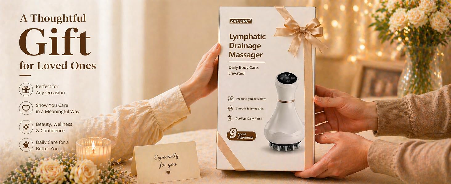 ZRCZRC Lymphatic Drainage Massager