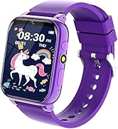 Sedzofan Kids Smart Watch - 26 Games, Selfie Camera, Pedometer, Music Player, Flashlight, Learnin...