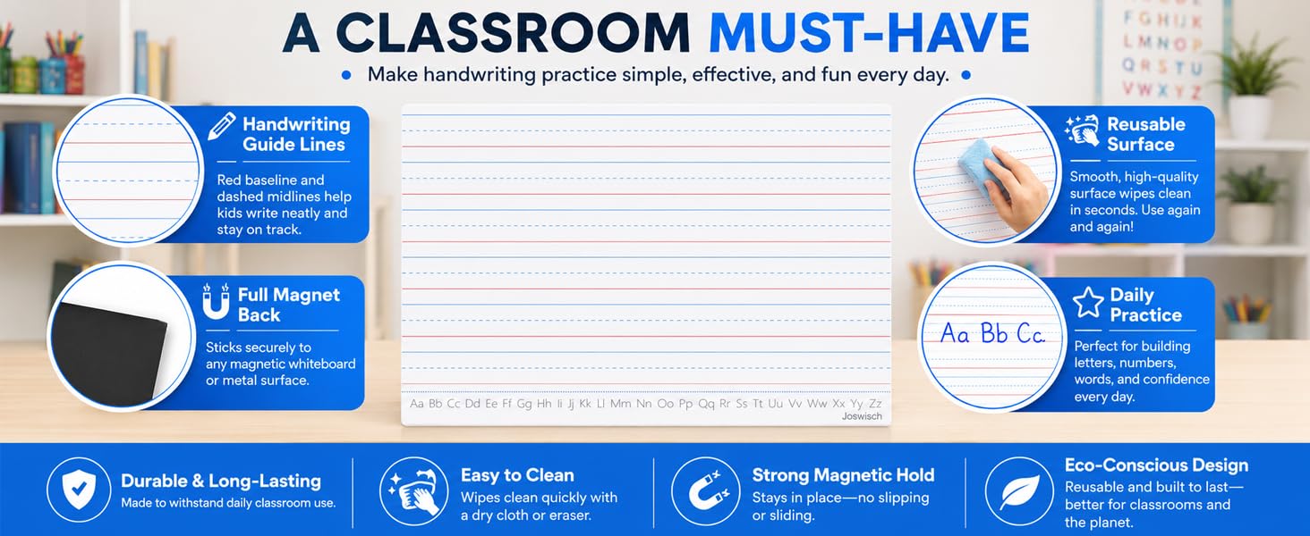 Magnetic lined board