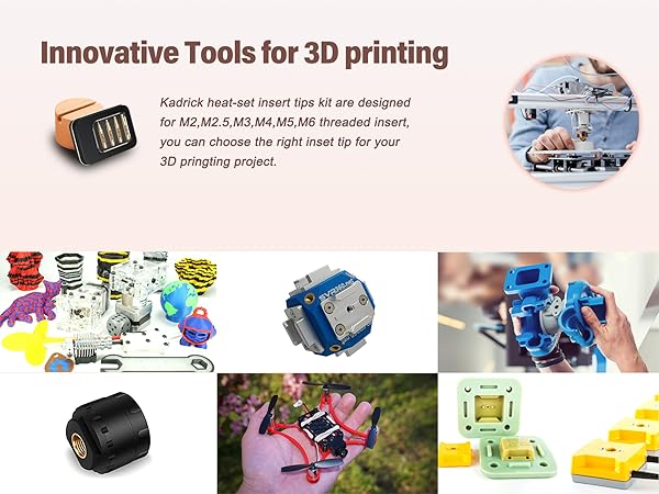 Heat Set Insert Tool M2 M2.5 M3 M4 M5 M6