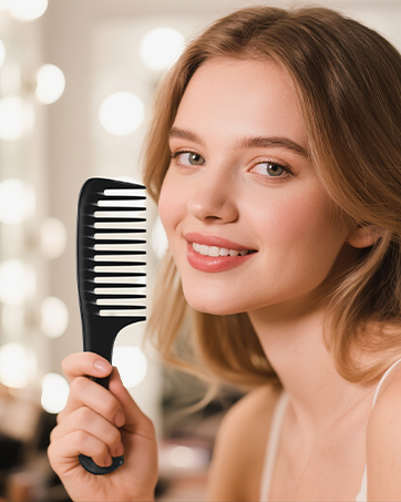 Hair Comb Set Black