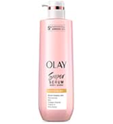 Olay Super Serum Body Wash for Extra Dry Skin, Vitamin C &amp;amp; Shea Butter, 18.5 fl oz