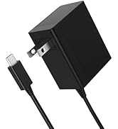GreBed Black Fast Charger Compatible with Nintendo Switch, with USB-C Cord, Compatible with Switc...