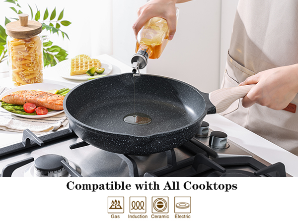 Compatible with All Stovetops