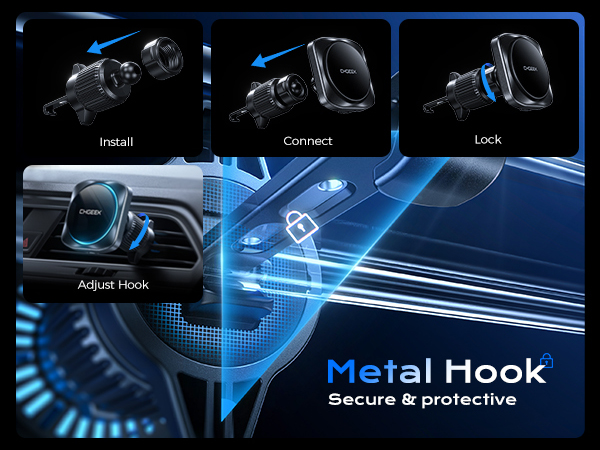 phone mount for car wireless charger