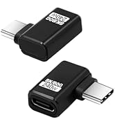 Duttek 80Gbps Right Angle USB-C Adapter, Up to [8K@60Hz Video, 240W Charging, 80Gbps Data Transfe...