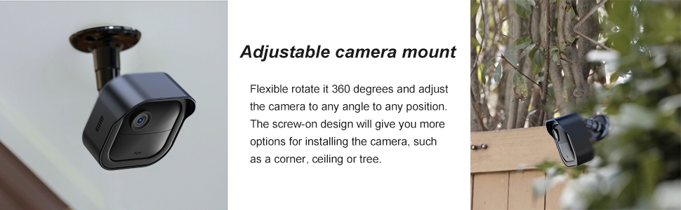 Adjustable camera mount