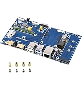 Compute Module 5 PoE Base Board, CM5 IO Board with PoE Feature, Support POE and Type C Power Supp...