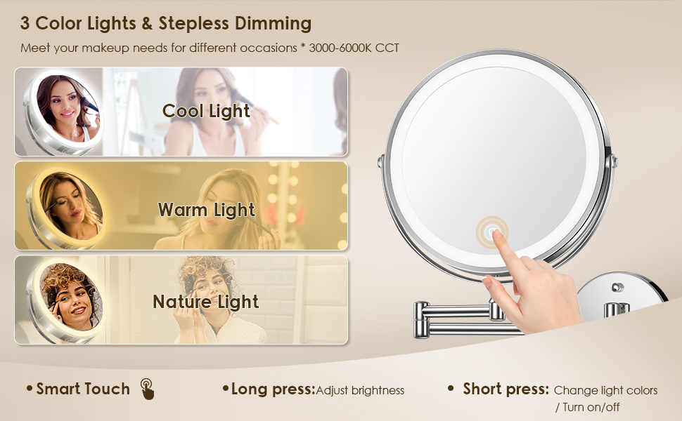 light up mirror for makeup