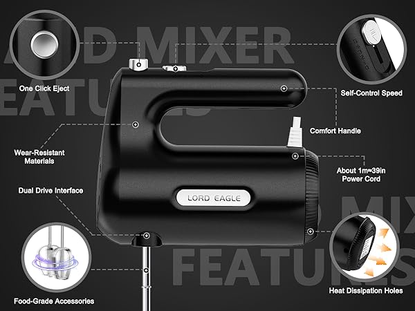 Hand Mixer Electric Heldhand