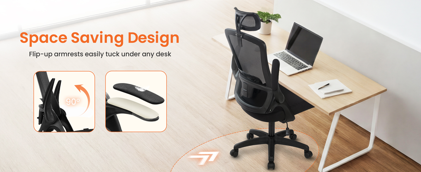 High Back Chair for Ultimate Spine Support