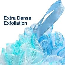 Dense Mesh Loofahs Shower ball