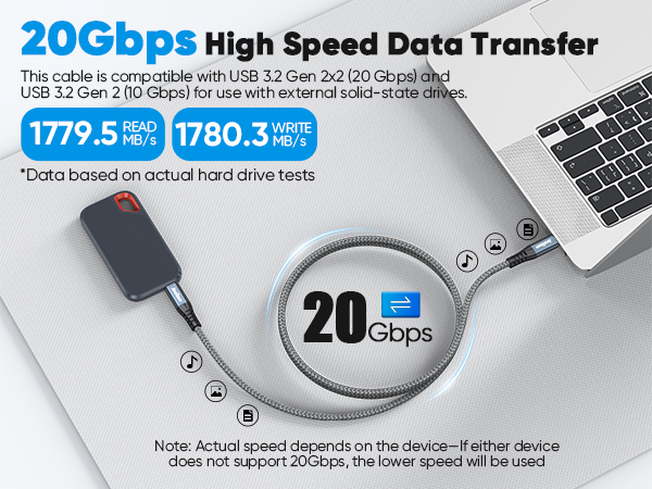 usb c to usb c data cable