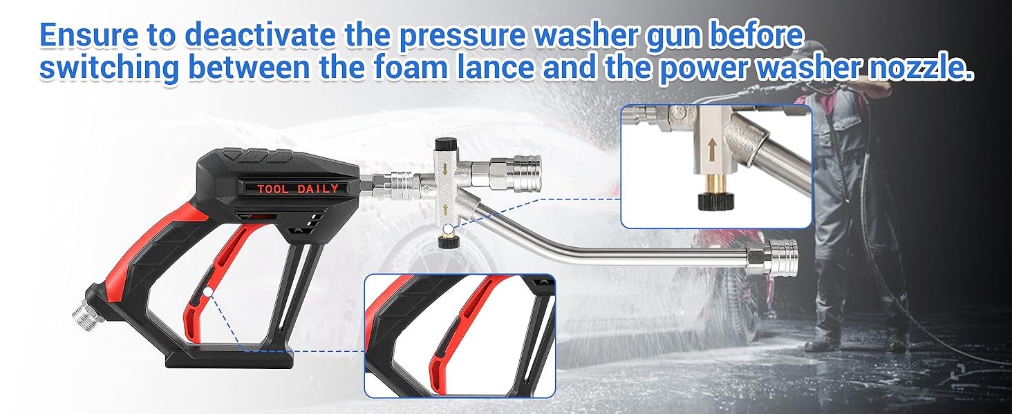 foam cannon accessory