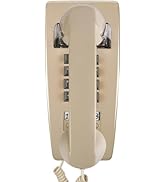 Sangyn Retro Wall Phones for Landline with Loud Mechanical Ringer Vintage Wall Mount Phone with V...