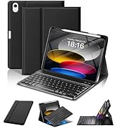 NOKBABO for iPad 11th 10th Generation Case with Keyboard, Magnetic Wireless Detachable Folio case...