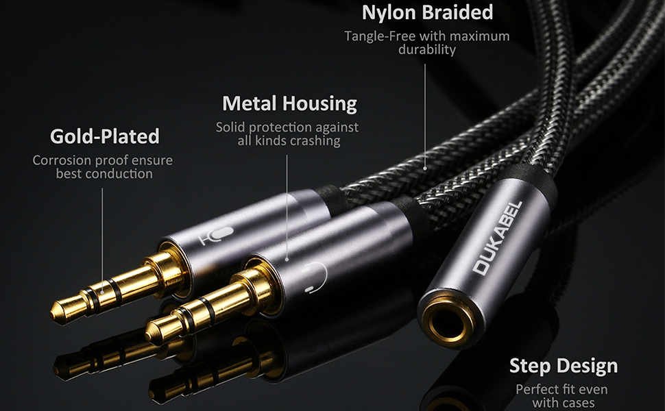 Headset aux adapter cable